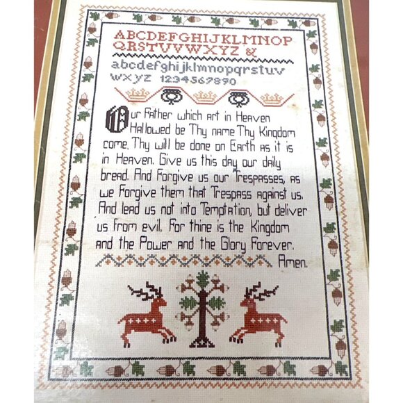 18th Century Sampler PatternBy Graphique Needle Arts Ltd. Cross-Stitch Pattern W - Picture 1 of 3